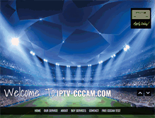 Tablet Screenshot of iptv-cccam.com